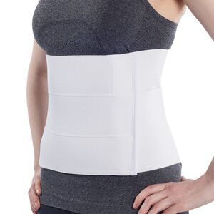 NY Ortho Abdominal Binder 12" H 4 Panel Size XL Fits Waist 75" - 90" Bariatric
